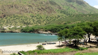 Playa en Tarrafal. Isla de Santiago. Cabo Verde
