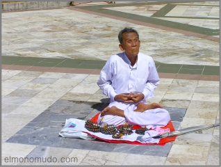 Anciano Yogui al Sol       