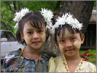 Niñas Myanmar        