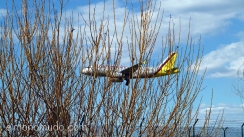 spotting fotografiando aviones en el aeropuerto de barcelona el prat