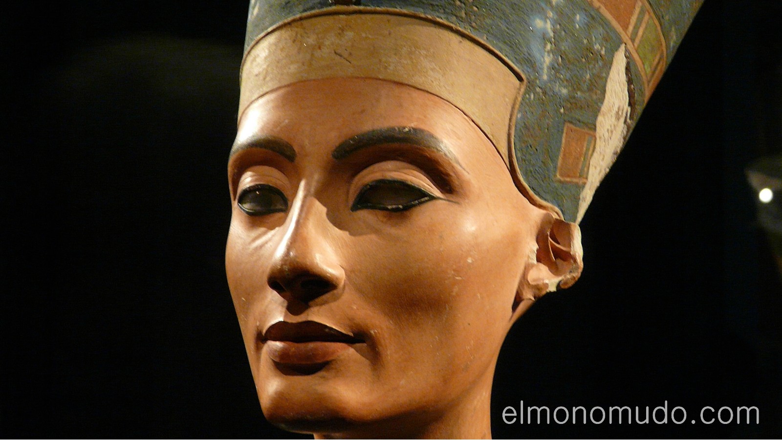 Busto de Nefertiti. Neues Museum. Berlin