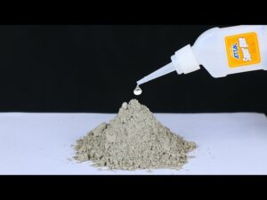 Super Glue con cemento