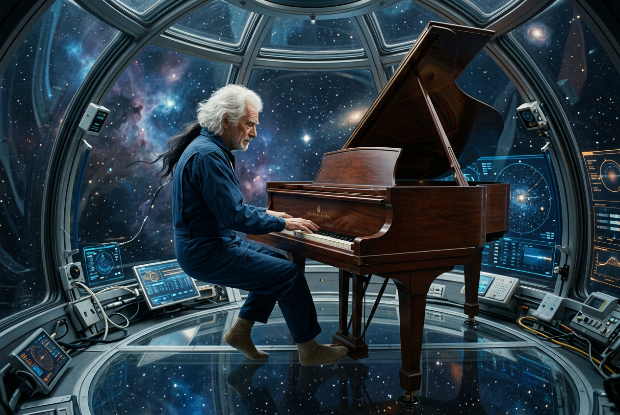 El Pianista de las Mareas Gravitacionales