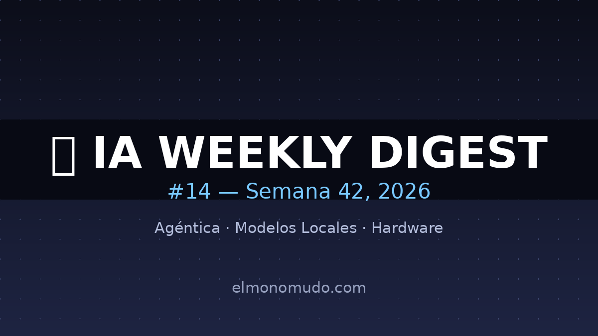 IA Weekly Digest #14 — Semana 42: guerra de runtimes, hardware unificado y OpenClaw en producción